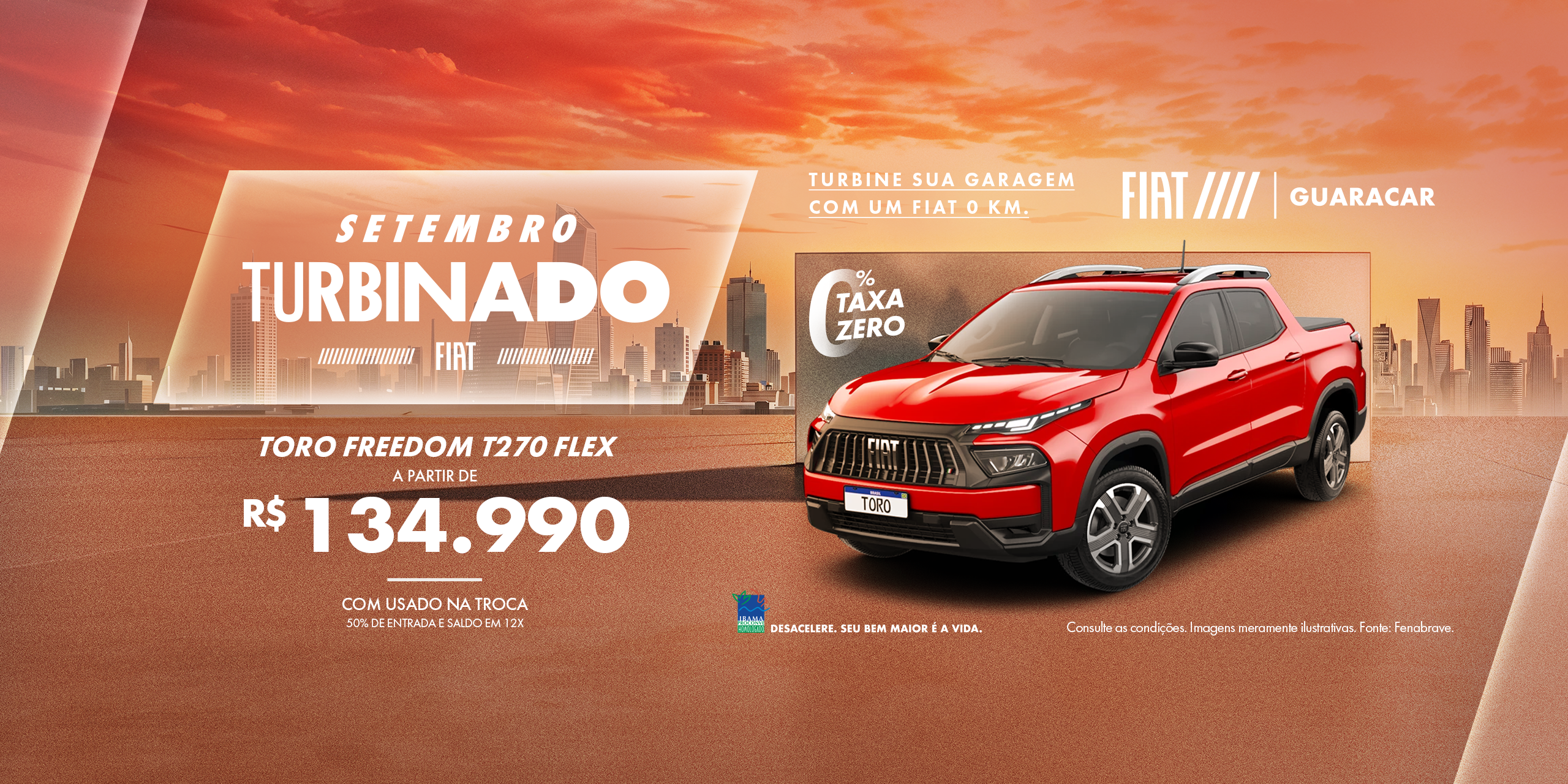 Fiat Toro com condições especiais na Guaracar
