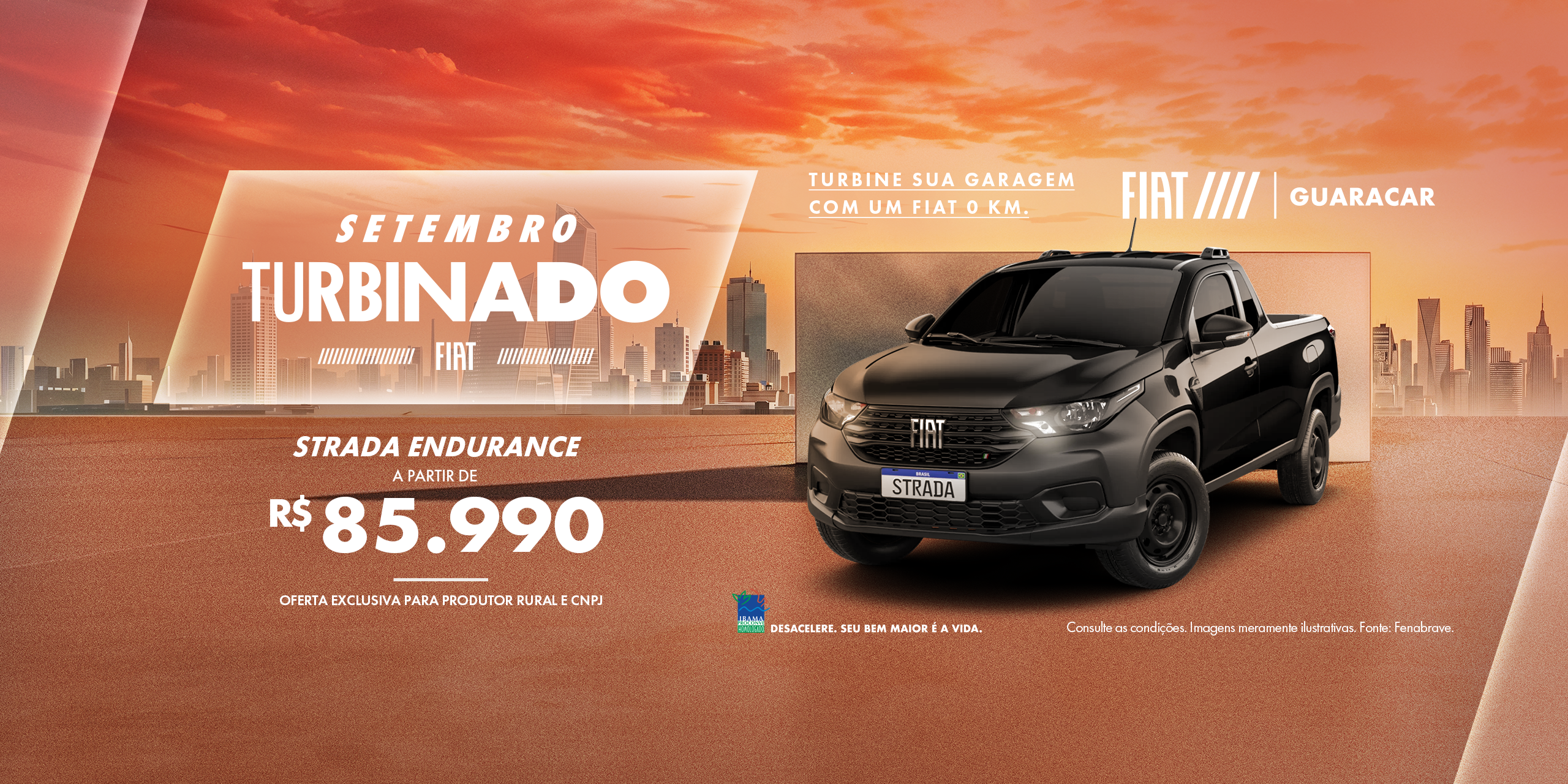 Fiat Strada com condições especiais na Guaracar